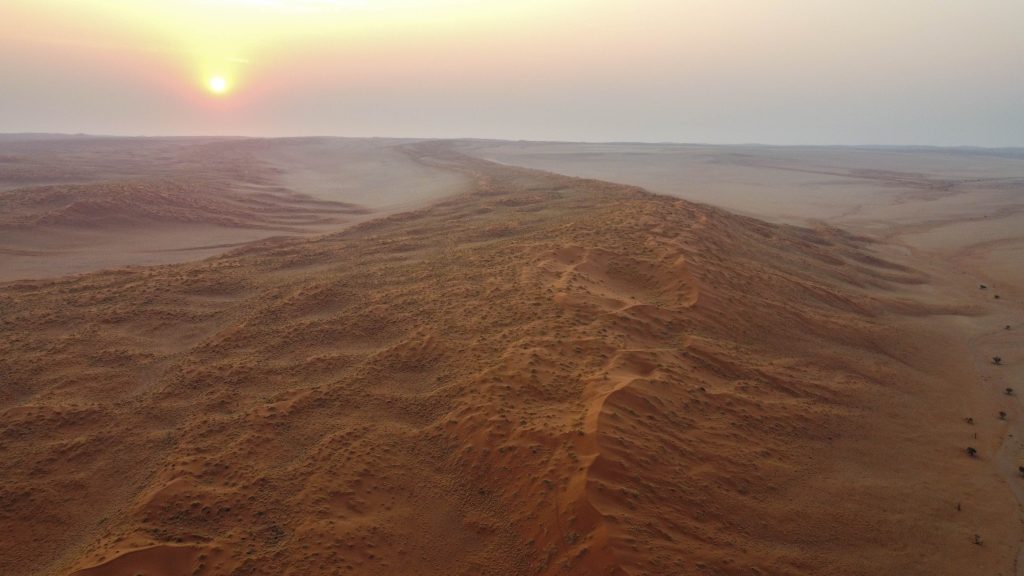 Dunes Elim depuis le ciel