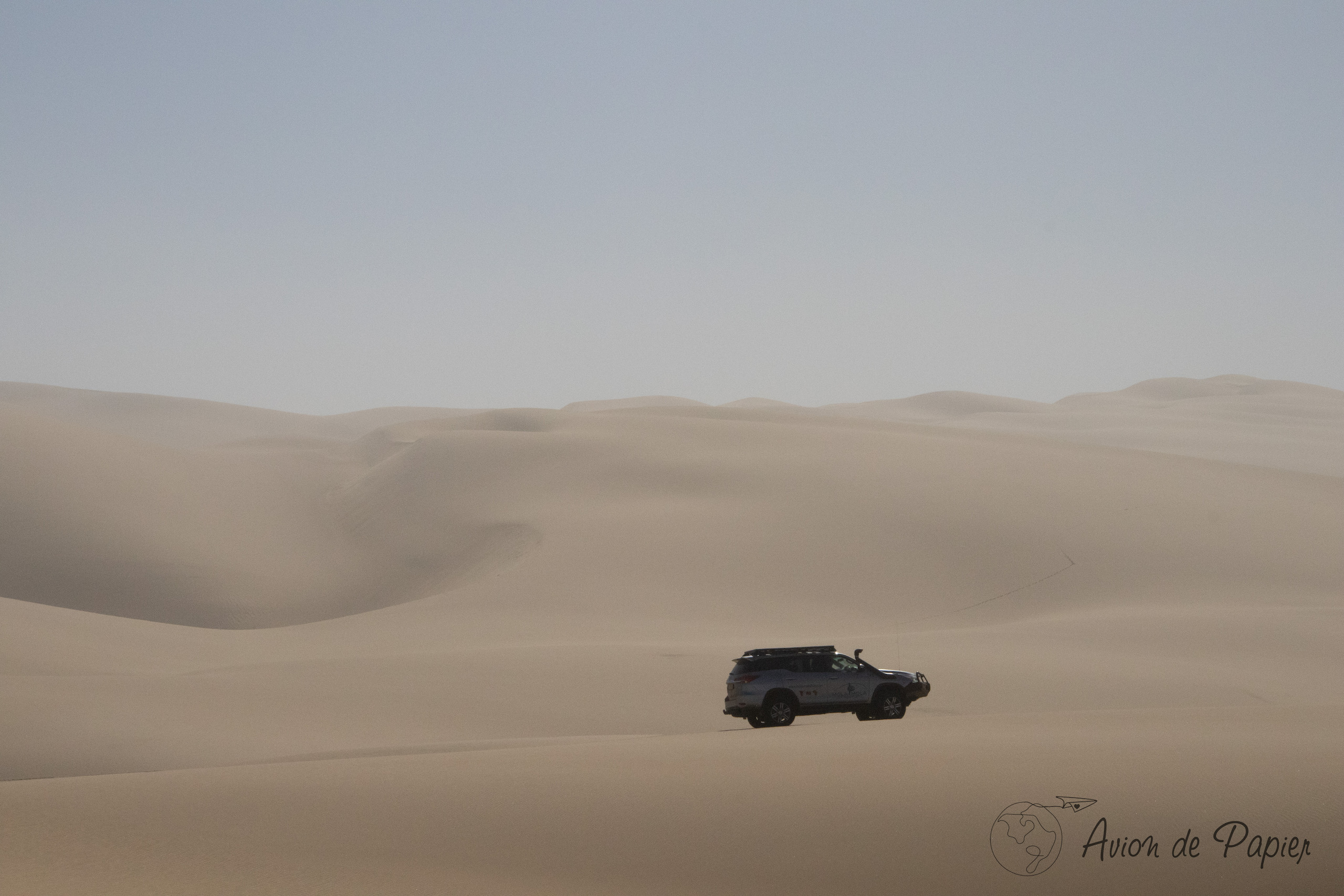 4x4 au milieu du désert