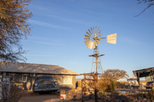 Décor à l'extérieur du Canyon Roadhouse