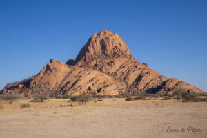Le Mont Spitzkoppe