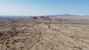 Paysage en direction du Fish River Canyon