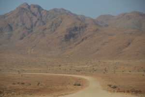 Route en direction de Sesriem