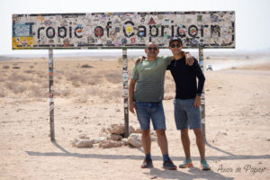 Hervé et Esteban au Tropique du Capricorne