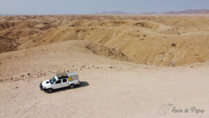 Notre 4x4 depuis les airs