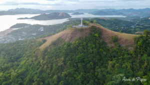 Vue en drone du Mount Tapyas