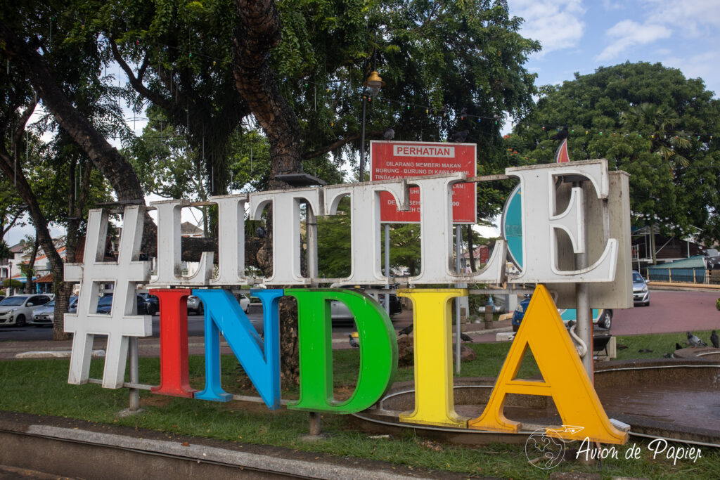 Entrée de Little India à Malacca