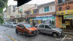 Mauvais temps à Malacca