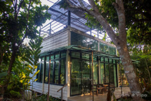 Notre maison le soir