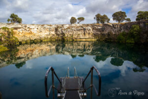 Blue pool